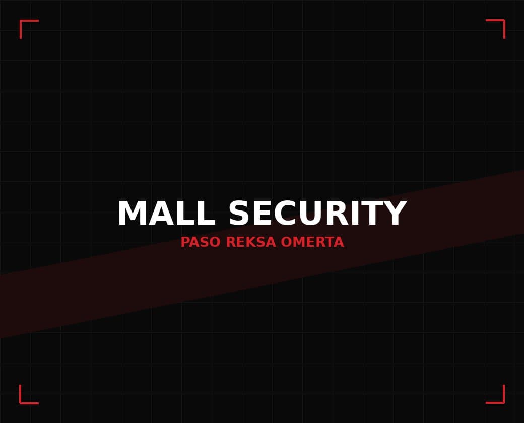 Pengamanan Grand Cempaka Mall